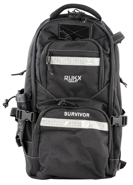 Rukx Gear ATICTSURB Survivor Backpack Black 600D Polyester
