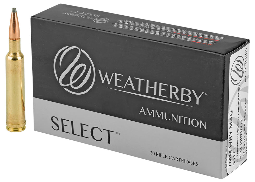 Weatherby H7MM154IL Select  7mmWthbyMag 154gr Hornady Interlock 20 Per Box/10 Case