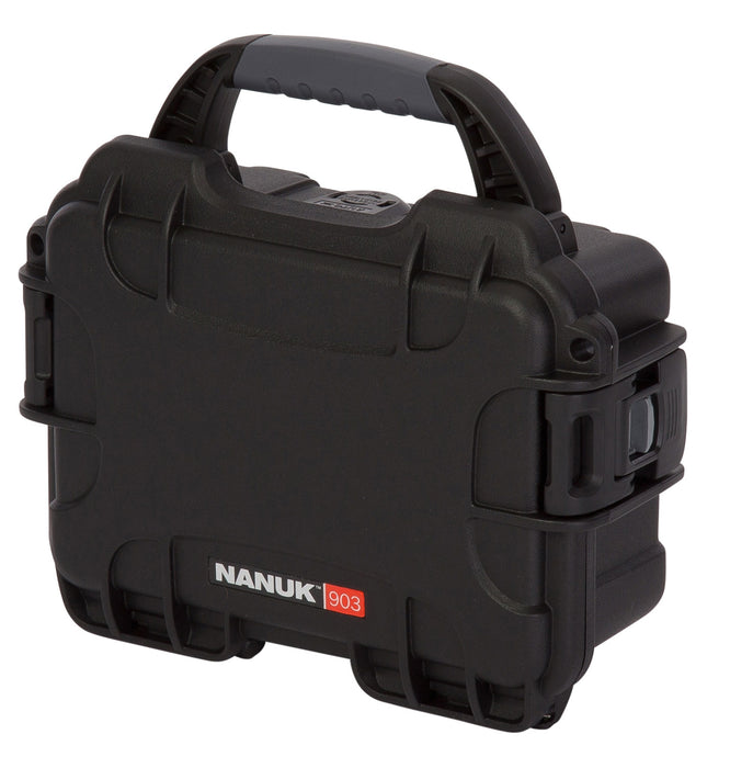 Nanuk 9031001 903  Impact Resistant Black Polymer w/ Foam Padding&Latches