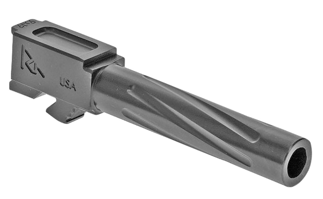 Rival Arms RA20G203D Precision V1 Match Grade 9mm Luger Compatible w/Glock 19 Gen5, 4.02" Fluted PVD Stainless Steel