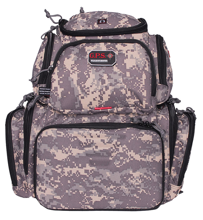 GPS Bags 1711BPDC Handgunner  Fall Digital Camo Holds 4 Handguns