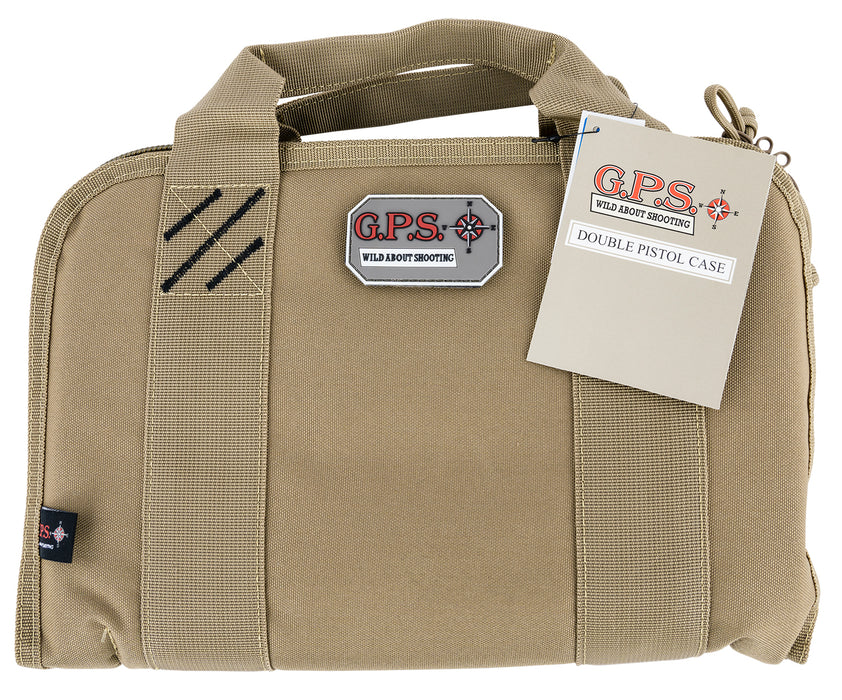 GPS Bags 1308PCT Double  Tan Nylon w/ Visual ID Storage System