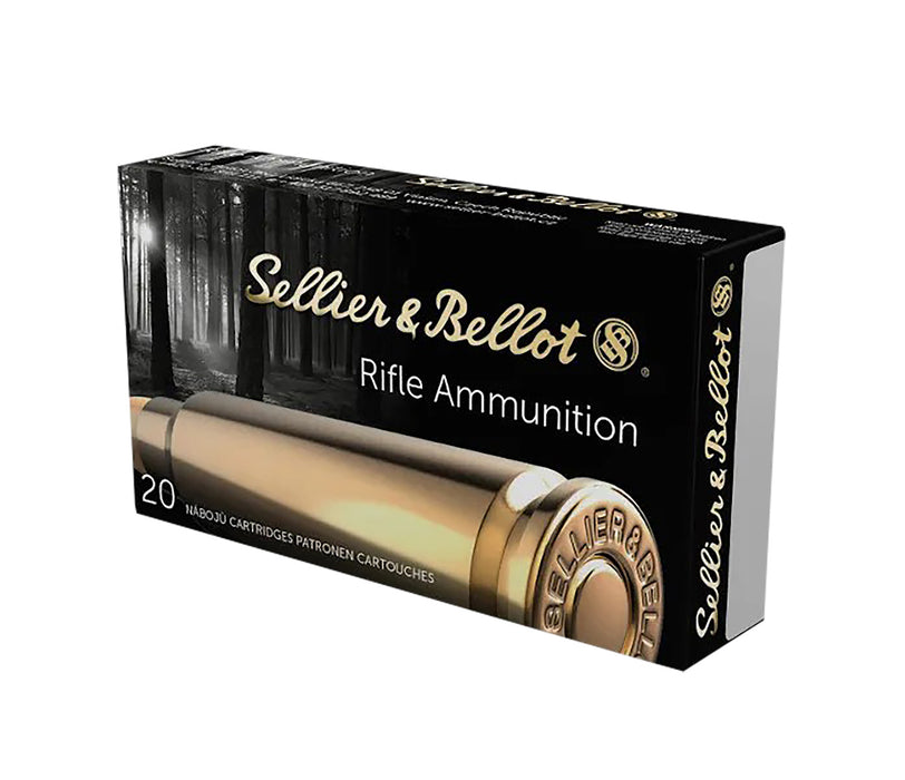 Sellier & Bellot SB762SUBA Rifle  308 Win 200 gr Hollow Point Boat-Tail Subsonic (HPBTSB) 20 Bx/30 Cs
