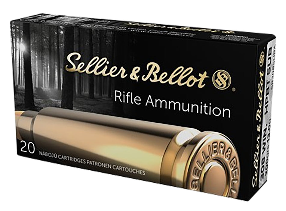 Sellier & Bellot SB762SUBA Rifle  308Win 200gr Hollow Point Boat Tail Subsonic 20 Per Box/30 Case