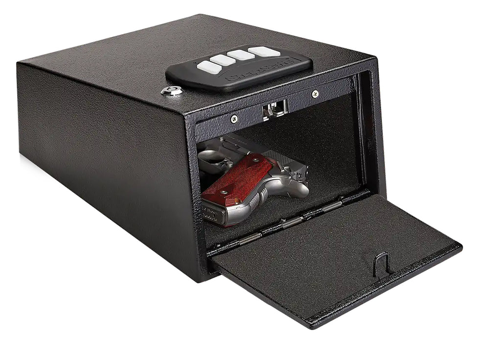 SnapSafe 75433 SnapSafe Keypad Vault Keypad/Key Entry Black Holds 1 Handgun Steel