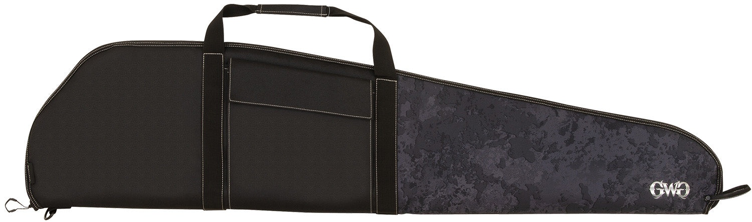 Girls With Guns 90746 Midnight Rifle Case 46" Black with Shade Blackout Camo for Scoped or Non Scoped Rifles