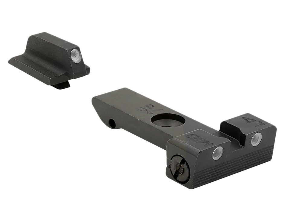 Meprolight USA 209963101 Tru-Dot Sight Set Green/Tritium Fits Ruger GP100, Post Mount