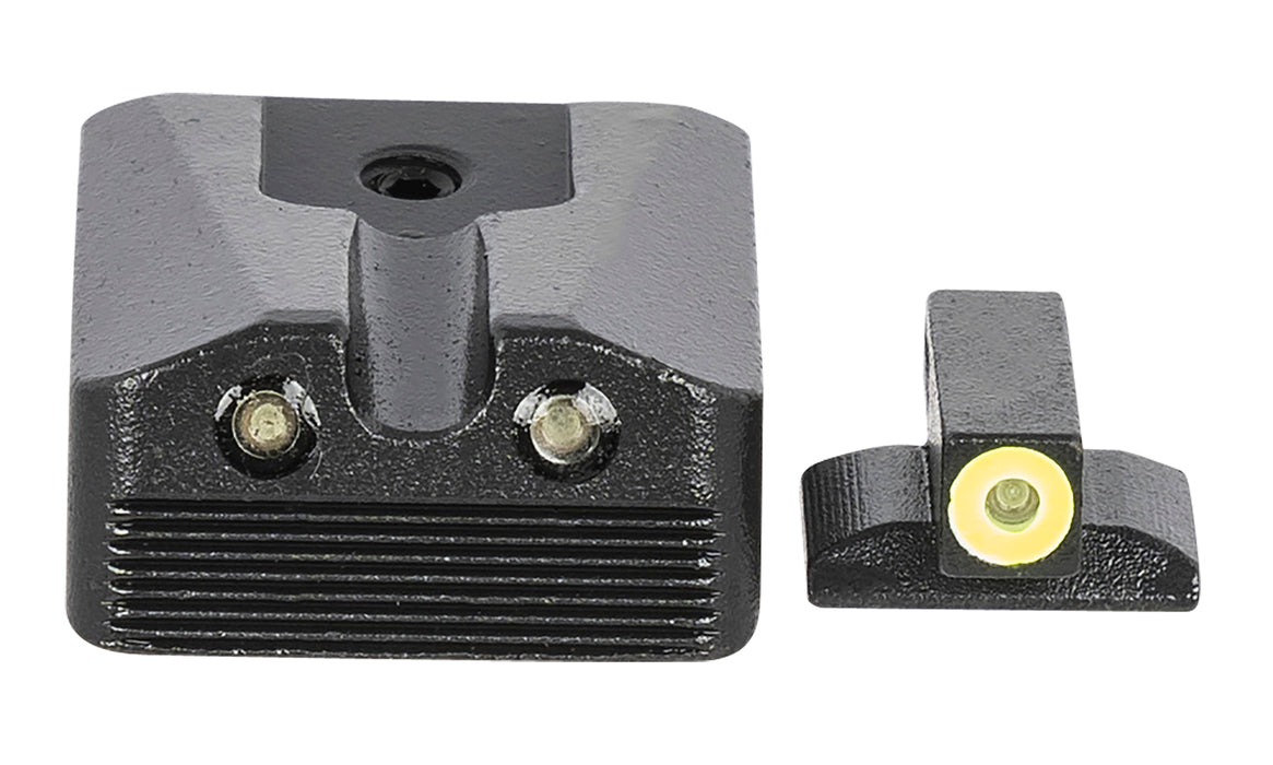 Meprolight USA 412213121 Hyper-Bright  Green Tritium Yellow Outline/  Black frame Sight Kimber 1911 WEDGE