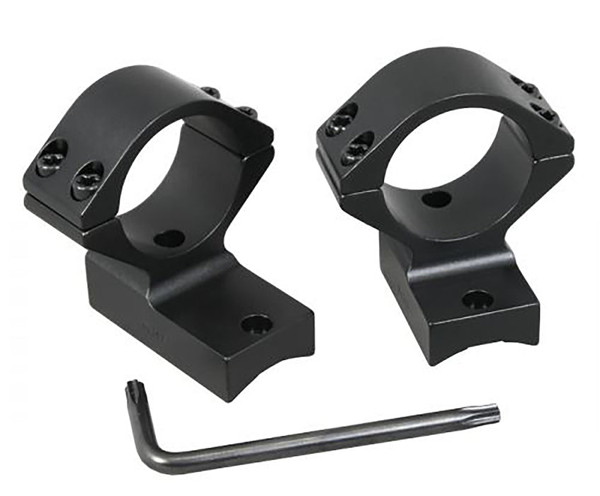 Talley 948749 Scope Mount/Ring Combo  Black Anodized Aluminum 1" Tube Kimber 84M Medium Rings 0 MOA
