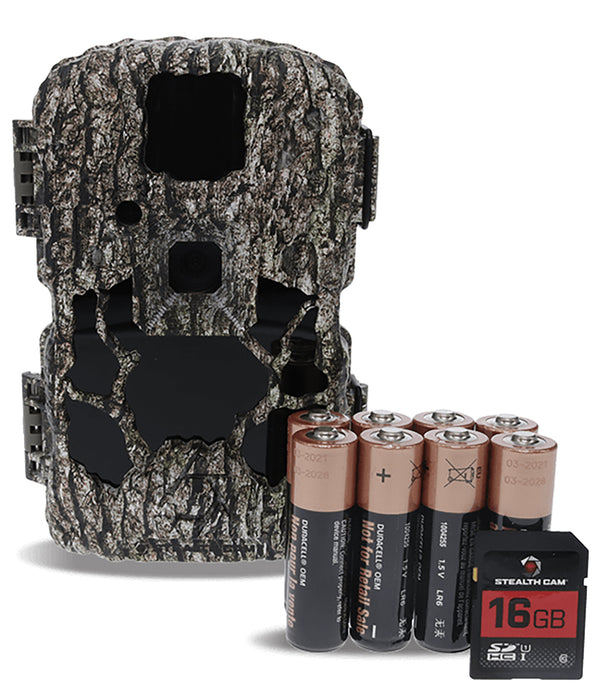 Stealth Cam STCPXV26CMO Prevue 26 Combo Camo 2.40" Color TFT Display, Up to 32GB SD Card Memory, Features Integrated Python Provision Lock Latch