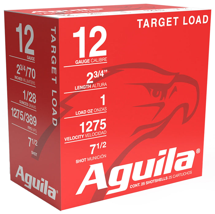 Aguila 1CHB1347 Competition Target 12 Gauge 2.75" 1 1/8 oz 7.5 Shot 25 Per Box/10 Cs
