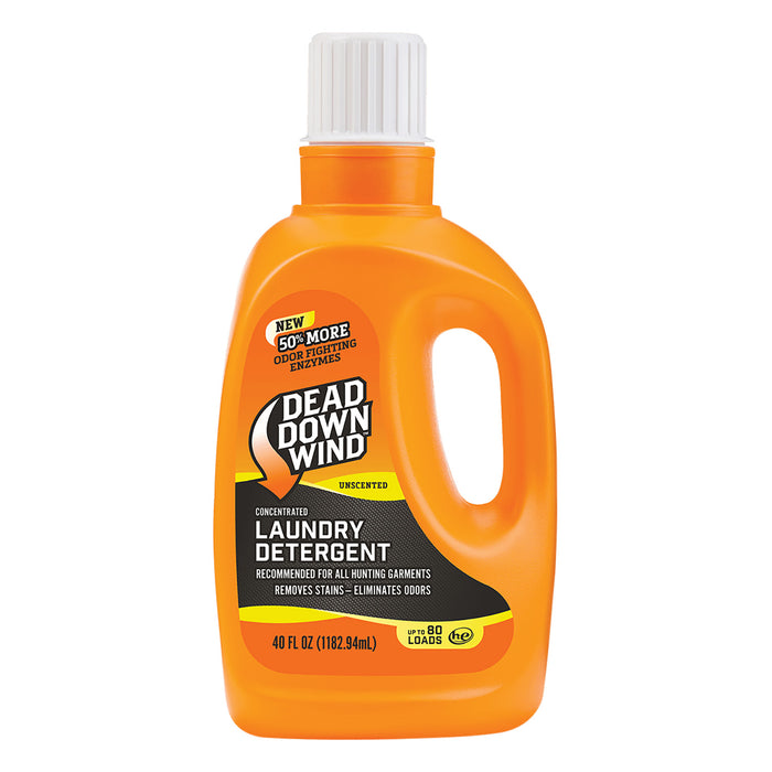 Dead Down Wind 114018 Laundry Detergent  Odor Eliminator Unscented Scent 40 oz Jug