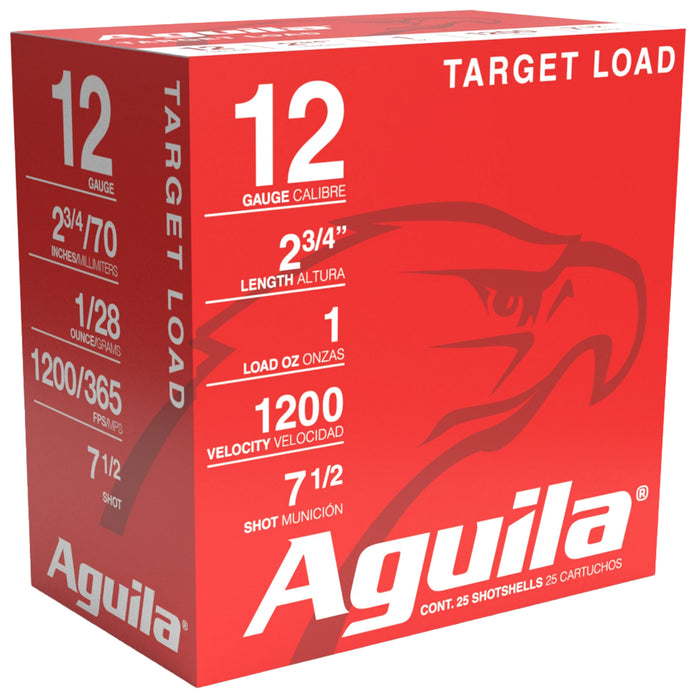 Aguila 1CHB1304 Competition Target 12 Gauge 2.75" 1 oz 7.5 Shot 25 Per Box/10 Cs