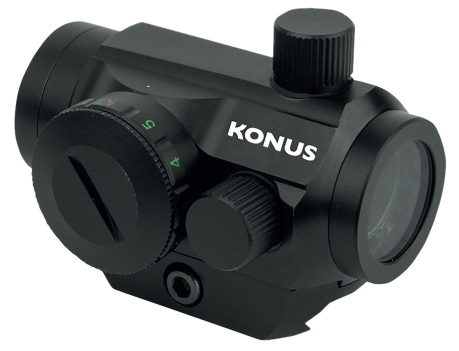 Konus 7215 Nuclear QR Red Dot Matte Black 1 x 22 mm 3 MOA Red/Green Dot
