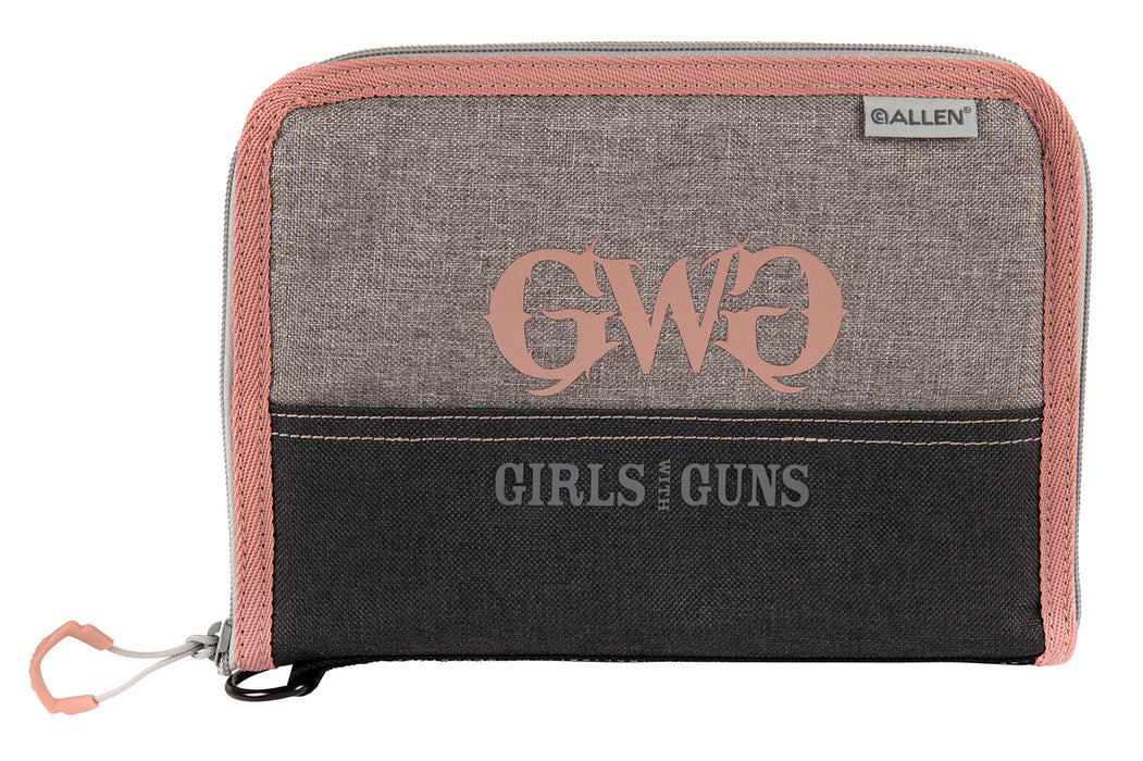 Girls With Guns 9072 Roses Are Gold  Gray w/Rose Gold Accents Polyester Holds Handgun