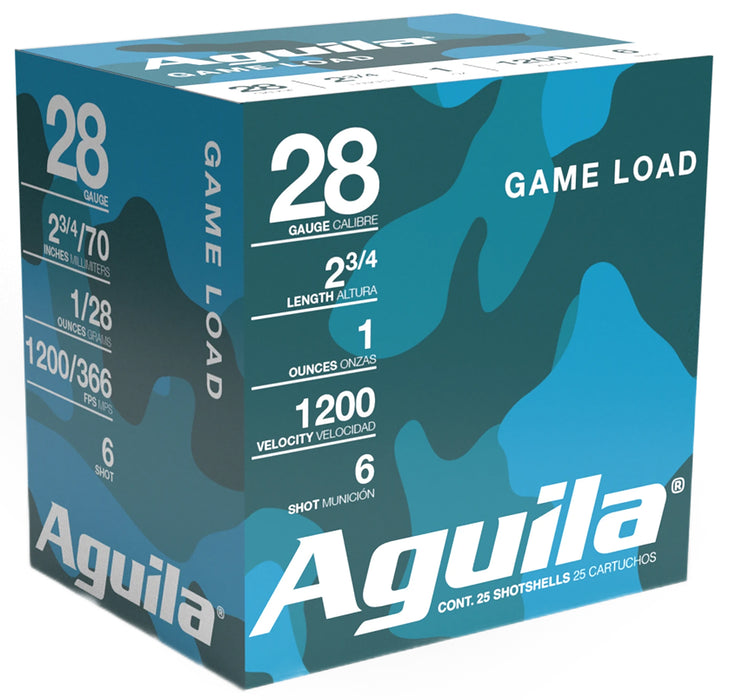 Aguila 1CHB2836 Hunting Standard Velocity 28 Gauge 2.75" 1 oz 6 Shot 25 Per Box/10 Cs