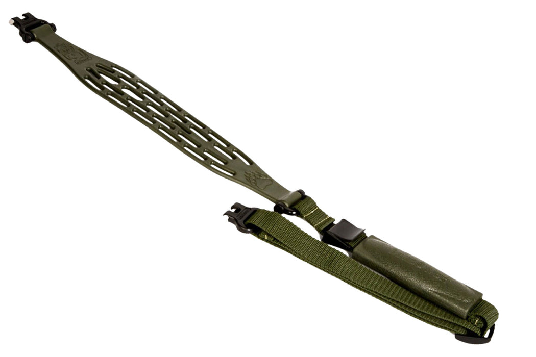 Limbsaver 12192 Kodiak-Air Sling OD Green NAVCOM Rubber w/ 2" W & Adjustable Design for Rifles