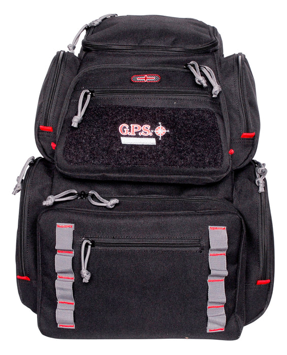 GPS Bags 1712BPB Pistolero  Black/Gray Holds 5 Handguns