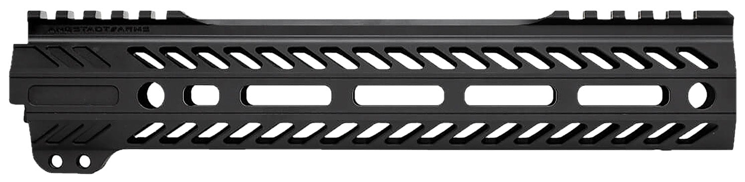Angstadt Arms AA010HGMLT Ultra Light Handguard  made of Aluminum with Black Anodized Finish, M-LOK Style, Picatinny Rail & 10" OAL for AR-15 Includes Hardware