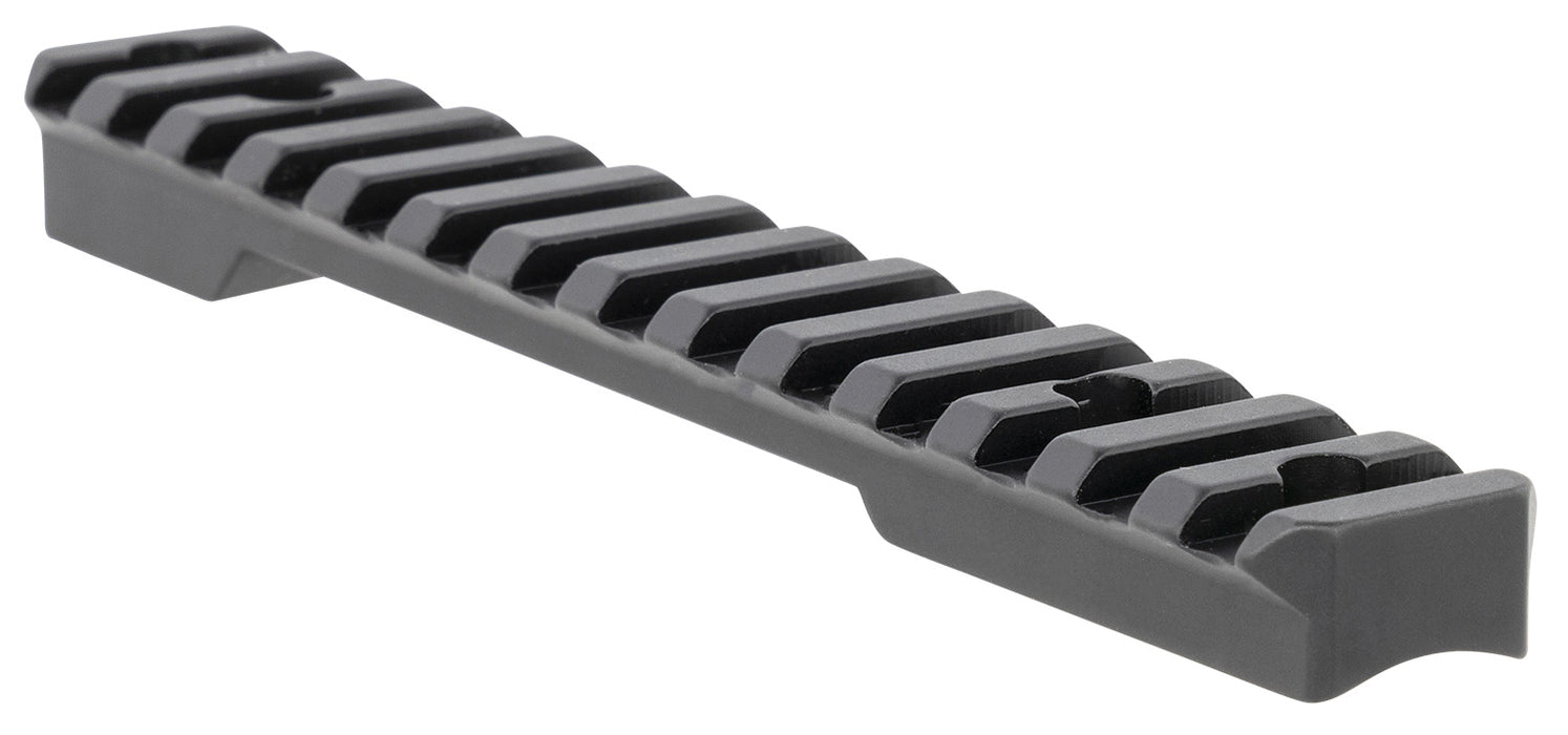 Talley PSM258763 Fierce Picatinny Rail  Black Anodized Short Action 20 MOA