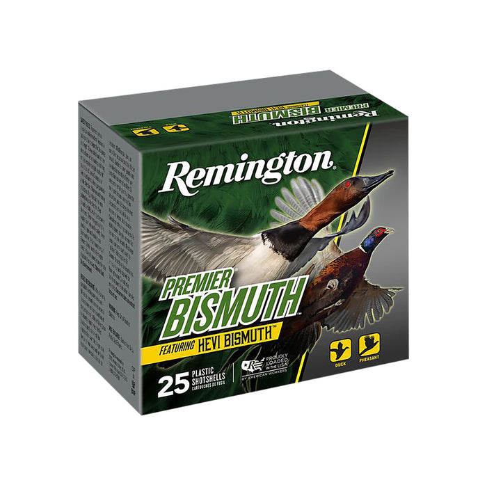 Remington Ammunition R20509 Premier Bismuth  20Gauge 2.75" 7/8oz 5Shot 25 Per Box/10 Case