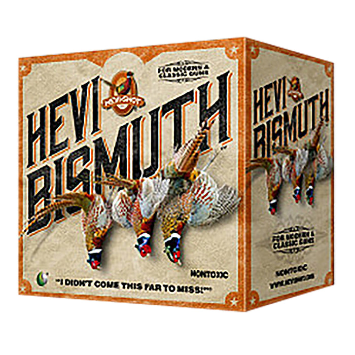 HEVI-Shot HS18715 HEVI-Bismuth Upland 16 Gauge 2.75" 3/4 oz Bismuth 5 Shot 25 Bx/10 Cs