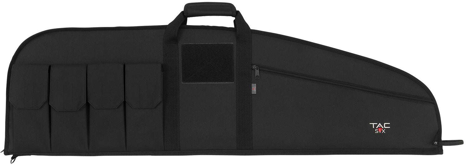 Tac Six 10652 Range Tactical Rifle Case 42" Black Endura Scoped Tactical