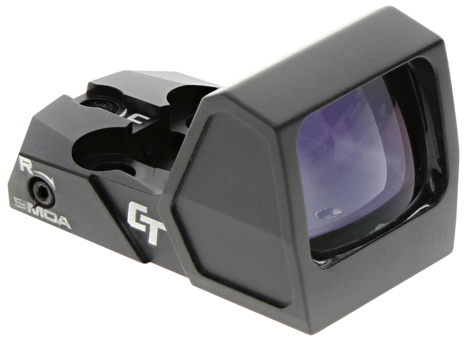 Crimson Trace 013000038 CT RAD Micro Pro Black Anodized 1x21mm 5 MOA Green Dot Reticle, CT Micro/JPoint/Shield RMS Footprint