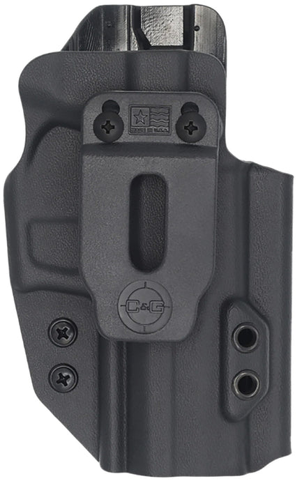 C&G Holsters 0288100 Covert  IWB Black Kydex Belt Clip Fits Sig P320C