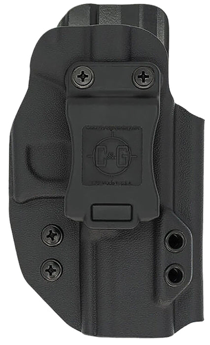 C&G Holsters 1864100 Covert  IWB Black Kydex Belt Clip Fits 1911 3.5" Right Hand