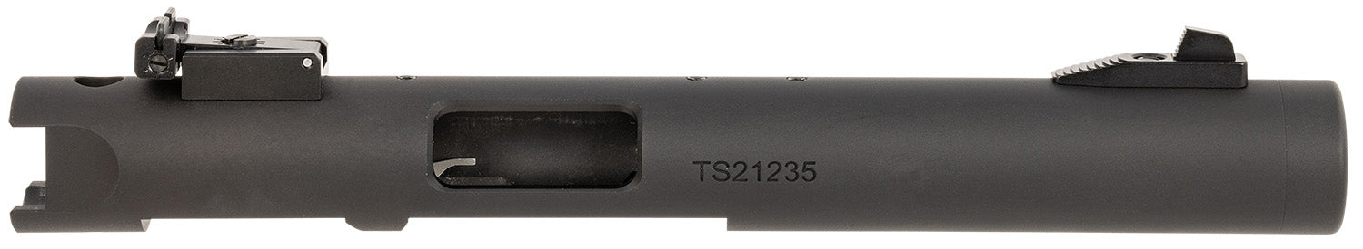 Tactical Solutions PL45TEMBNF Pac-Lite Barrel & Receiver 22 LR 4.50" Threaded Black Anodized Chrome Moly Steel Fits Ruger 22/45/Mark I/Mark II/Mark III