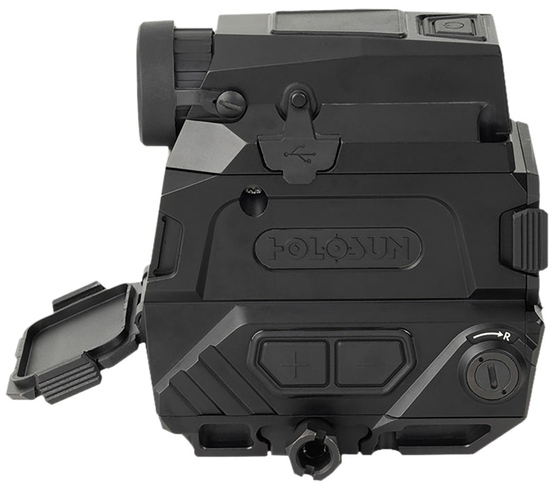Holosun DRSNV DRS-NV  Black Anodized 1x/8x 1.25" x 0.98" 2 MOA Red Dot/65 MOA Circle Multi Reticle Fusion Night Vision Overlay
