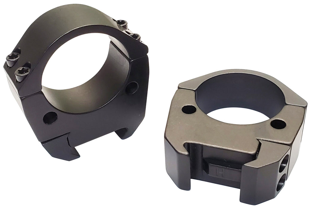 Talley TMS35H Modern Sporting  Black Anodized Aluminum 35mm Tube High Picatinny Rail 0 MOA