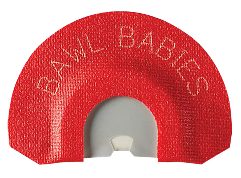Hunters Specialties JSDIA5  Bawl Babies Diaphragm Call Attracts Multiple Red Horseshoe Cut