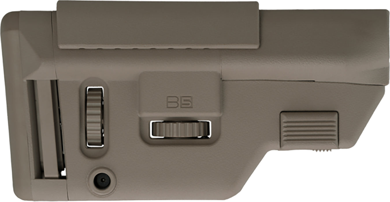 B5 Systems CPS1305 Precision  FDE Synthetic Adjustable with Cheek Riser Fits AR-Platform