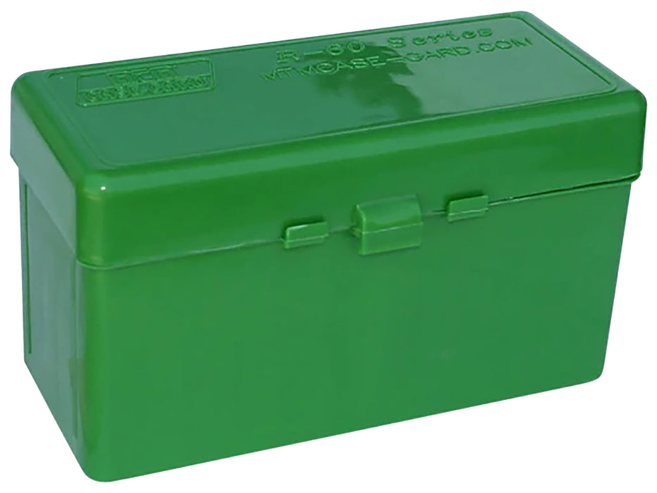 MTM Case-Gard RL6010 Ammo Box Flip-Top for .30-06/25-06 Rem/.270 Win Green Polypropylene 60rd