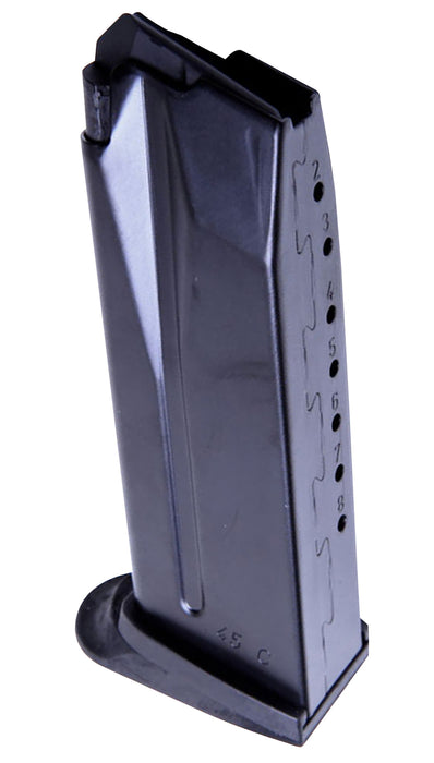 HK 50248621 45C  Black Detachable with Extended Floor Plate 8rd 45 ACP for H&K USP Compact/45 Compact