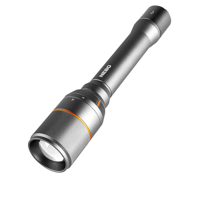 NEBO NEBFLT0022 Davinci 5000 Flashlight  Gray 100/1000/5000 Lumens White LED