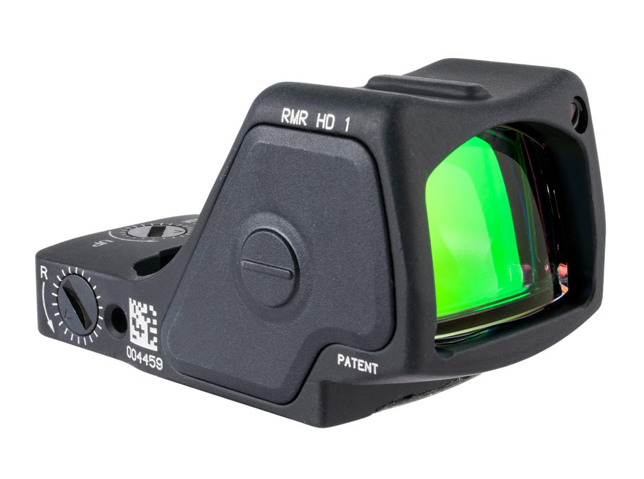 Trijicon 3200001 RMR HD Matte Black 1 x 0.89" x 0.67" 1 MOA Red Dot/55 MOA Circle Multi Reticle