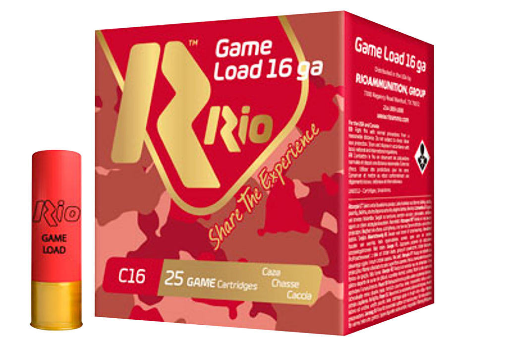 Rio Ammunition RCHV1675 Game Load  16 Gauge 2.75" 1 1/8 oz 7.5 Shot 25 Per Box/ 10 Cs