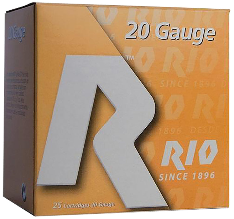 Rio Ammunition RC205MGN Game Load  20 Gauge 3" 1 1/4 oz 5 Shot 25 Per Box/ 10 Cs