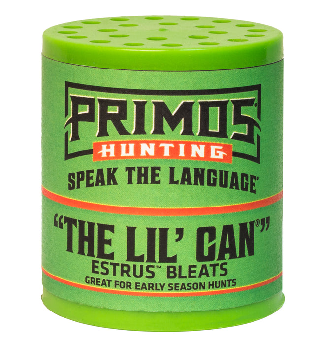 Primos 731 The Lil' Can  Call Attracts Deer Green Plastic