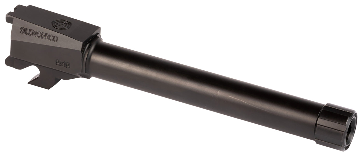 SilencerCo AC2413 Sig  5.46" 9mm Luger, Black Nitride Stainless Steel, Fits Sig P320 Full Size