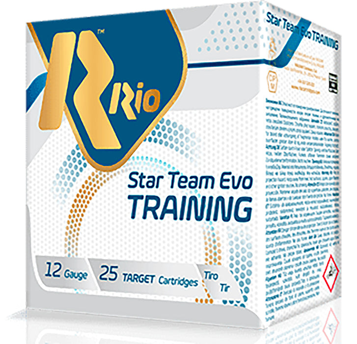 Rio Ammunition  Star Team EVO  12 Gauge 2.75" 1 oz 8 Shot 25 Per Box/ 10 Cs