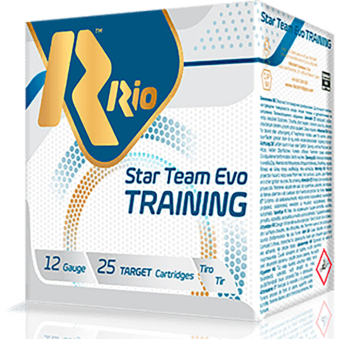 Rio Ammunition  Star Team EVO  12 Gauge 2.75" 1 1/8 oz 7.5 Shot 25 Per Box/ 10 Cs