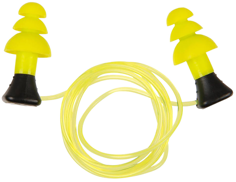 Allen 4118 Tethered Silicone Ear Plugs 26 dB Yellow 3 Pair