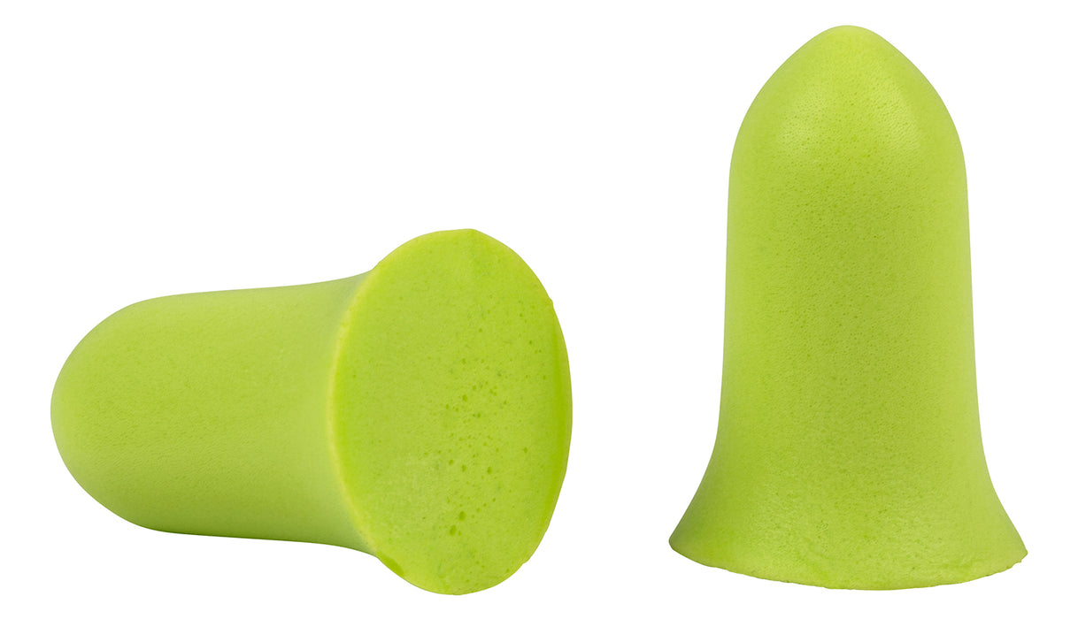 Allen 4128 Tapered Foam Ear Plugs 32 dB Lime Green 50 Pair