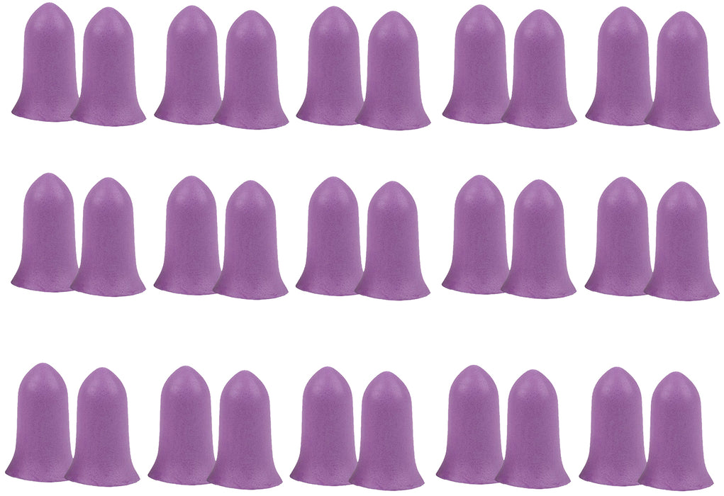 Allen 4134 Tapered Foam Ear Plugs 32 dB Purple 15 Pair