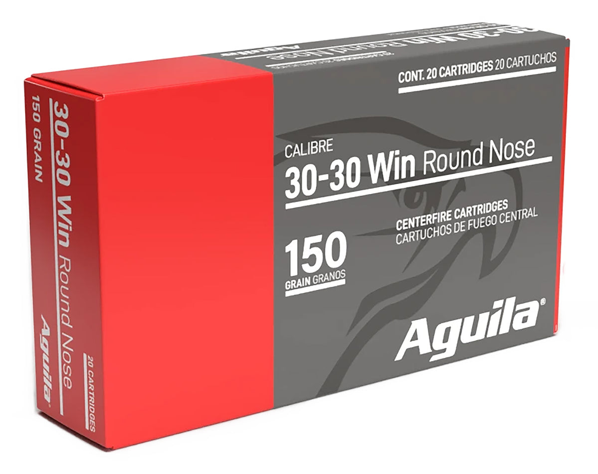 Aguila 80801AG 30-30Win 150gr InterLock Boat Tail Soft Point 20 Per Bo ...