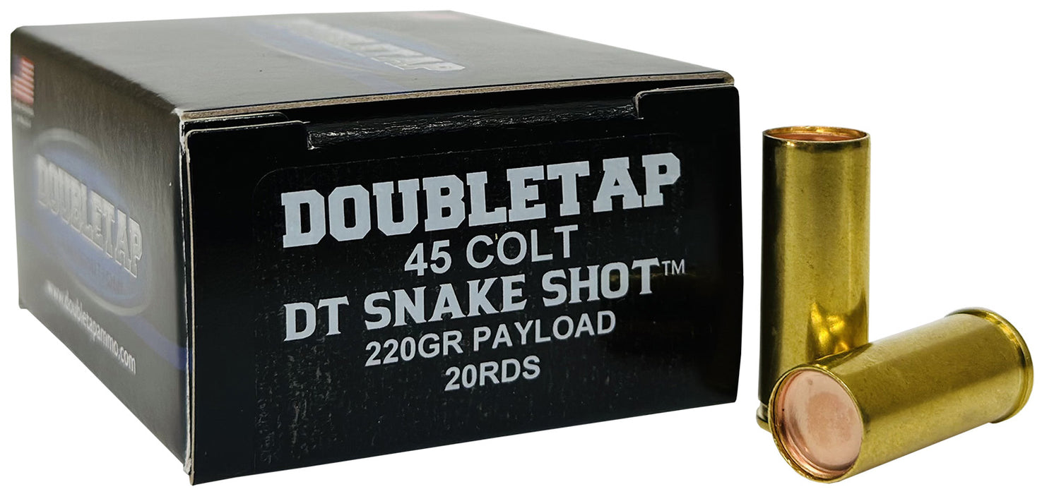 Snake Shells DoubleTap Ammunition 45CSSS2 Snake Shot 45Colt 220gr 20 Per Box/50 Cas ...